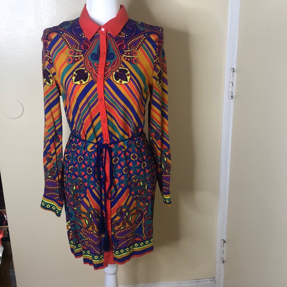 NWOT FLYING TOMATO SHIRT DRESS SIZE M